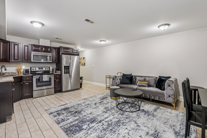 Living Room - Levis Street Union Market Apartments Unit 1