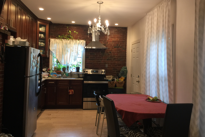 Kitchen - Available September 1st!FURNISHED bedroom- walk to Northeastern Apartments