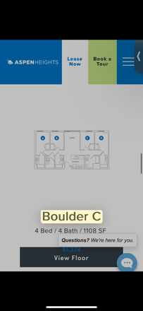 Floor plan - Aspen Heights