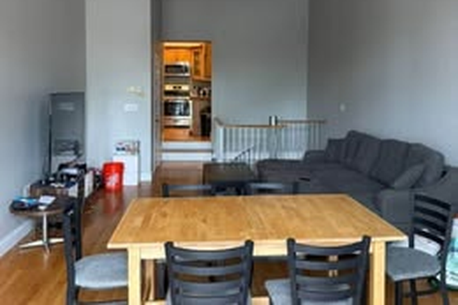Living Room - Large Private Room 5–10 Min from UMass Boston | Parking Included Townhome