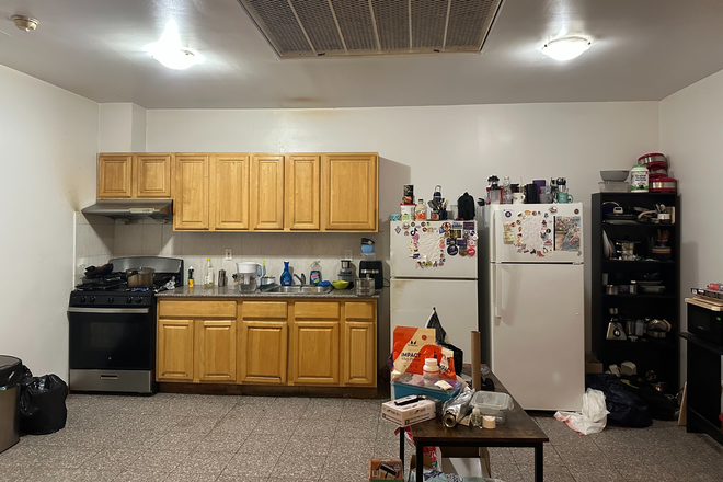 Kitchen/hall - Private room in sunset park- Female only Townhome