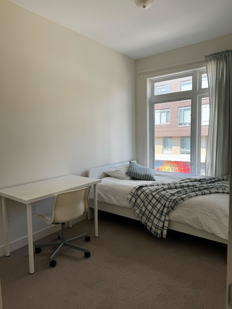 Bedroom E: $1,400 Private room with Queen sized bed - Private room in a co-living townhouse at Sackville St, Toronto