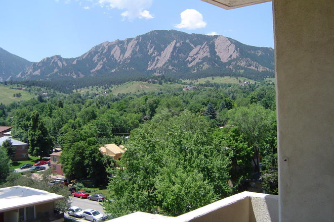 Balcony - Fantastic View south of CU Condo