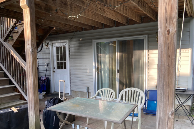 Back patio - 2 bedrooms with yardspace available September! Apartments