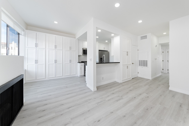 General look of Kitchen & Living - 2 Bed/Baths Available in Bright Airy Apartment