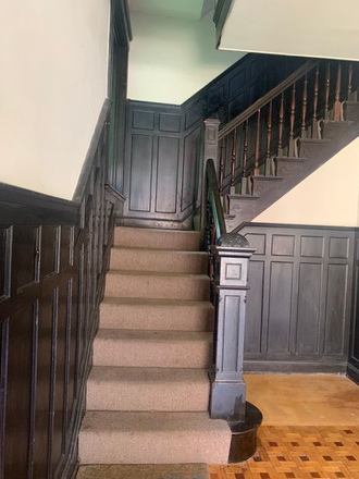 steps going to unit - Mccormick place Triplex