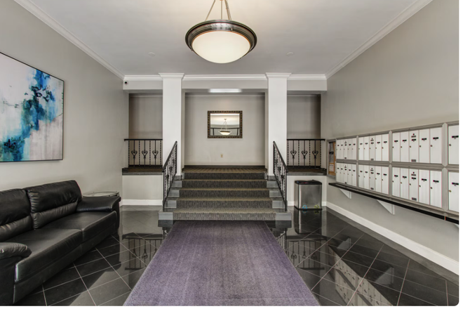 Entrance and mail room - The Palisade Apartments