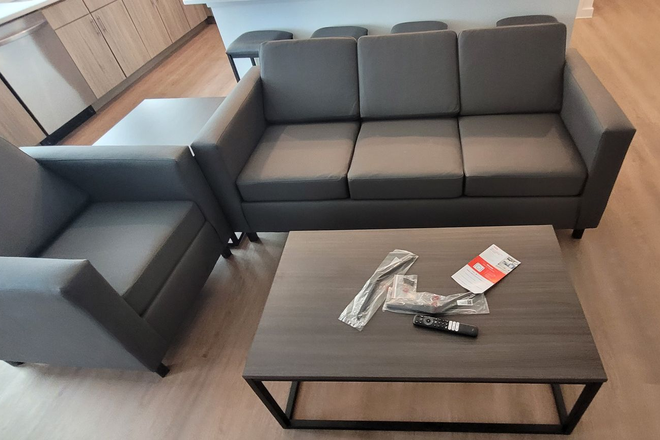 Couch - Nest on Sunset Apartments