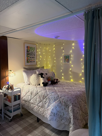 Bedroom 2 (optional, can also use this space as a living room) - Separate Basement Unit, close to campus, fits 1-2 people Triplex