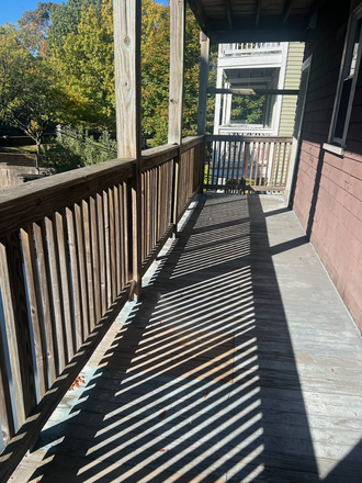 Rear porch - Spacious 3 Bedroom Walk to JFK or Savin Hill T Triplex