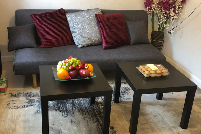 Living Room - Historic Coconut Grove, close to public transportation, MetorRail & Cocowalk Apartments