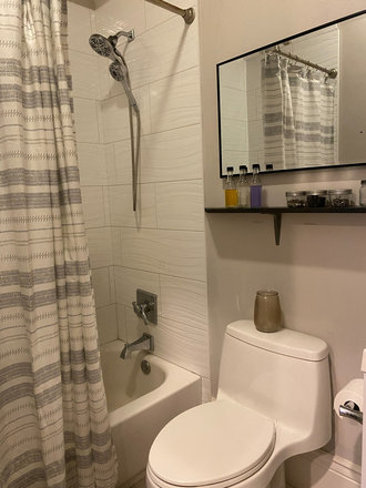 Bathroom - Furnished house near Freret St. ground floor bedroom w/ own bath