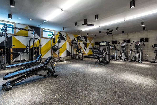 Gym - Private Bedrooms in Apartment