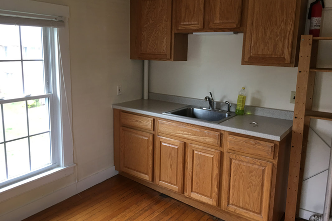 Kitchen - One bedroom, Downtown Amherst Apartments