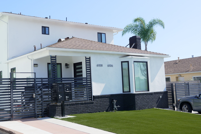 Stunning curb appeal with manicured landscaping, Gated key-pad entry, Motorized gate to motor court - Stunning 1-Bedroom 1-Bath Loft