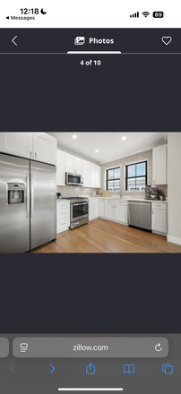 Kitchen - Jamaica Plain Apartment Sublet Close to Orange Line