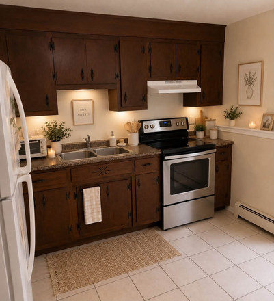 Kitchen - 6 min to UCONN campus Duplex