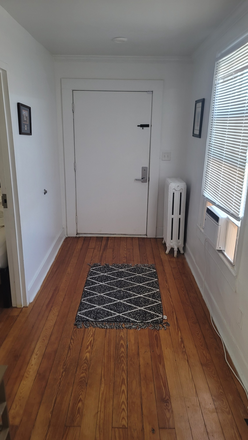 entry hallway - Walk up second story apartment overlooking Elliewood Avenue