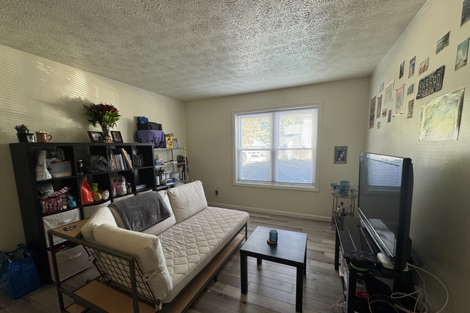 Living Room - 1 bedroom and bathroom for summer sublet in a 3bed3bath girls perferably Apartments