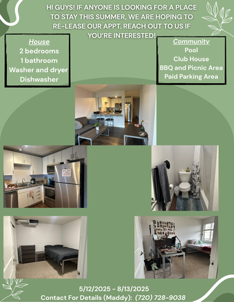 This is just a simple view of the rooms. We've also got a street view, that is very fun hang out spot for the evenings, with a cool breeze! - The Lodge Boulder Apartments