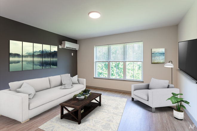 Living Area - 2 Bedroom Apartment Close to Campus