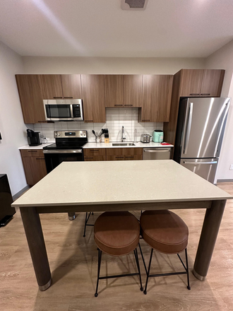 Furnished kitchen - Boston New Innovative Living Apartments