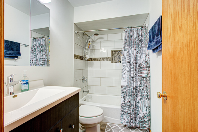 830 S Claremont 3rd Floor Bathroonm - UIC/Rush Medical/DePaul Students Large 3 Bed 2 Bath Apartment