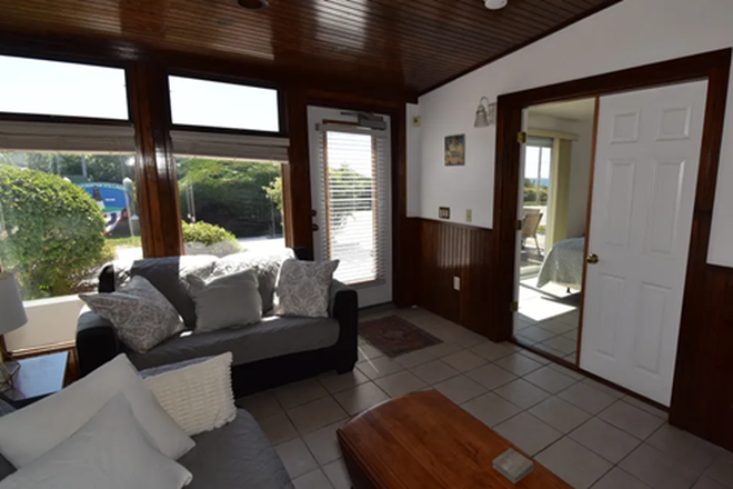 living room/street view - Sublet a room in a three bedroom home in Point Judith / About 20 mins from Campus