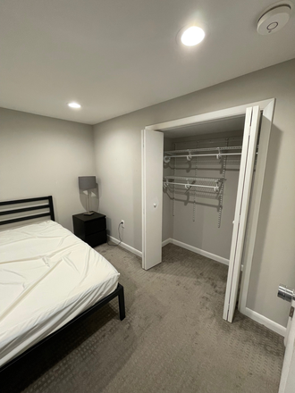 Furnished Bedroom - Furnished bedroom with semi private bathroom House