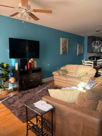 Living room - Five minute walk to Johns Hopkins Bayview- Modern 2 Bedroom House