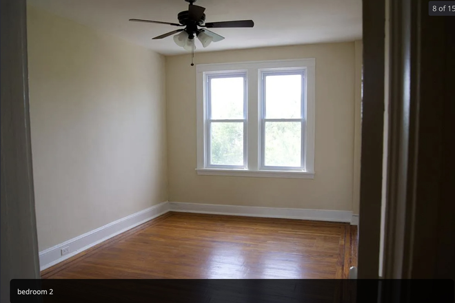 Bedroom from the hallway. Photo from the Zillow listing fro the apartment. - Bedroom For Sublease Apartments