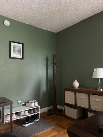Living room by door - Condo close to campus