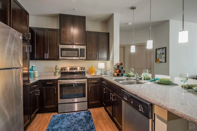 Kitchen - The Hayward Student Living Apartments