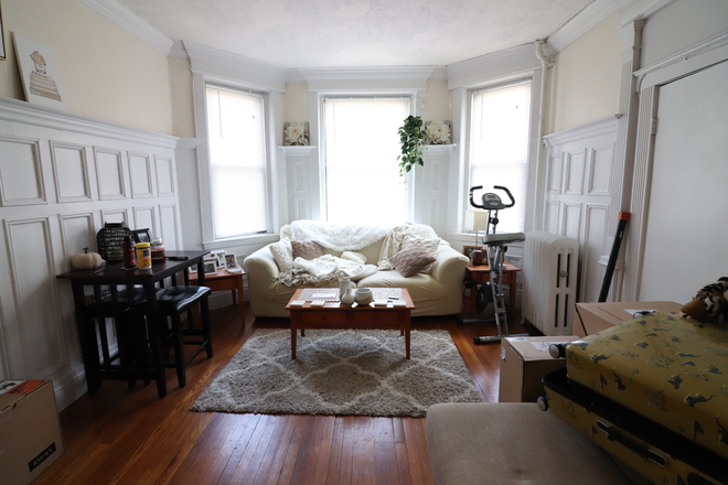 living room - Sunny Brighton 1 bed - heat/hot water included, NO FEE - for June 1st Apartments