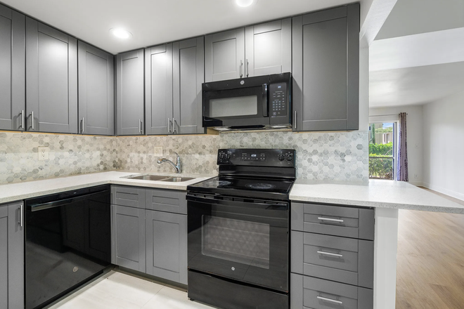 Kitchen - 2 Bedroom 2 Bathroom Condo - Directly Next to Campus!