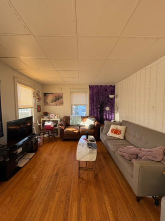 Living Room - Spring Sublet on Bus Route!