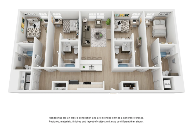 Floorplan - Fieldstone Sublet Price Negotiable
