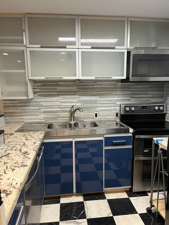 kitchen - Fully furnished 2 bedroom two baths for rent
