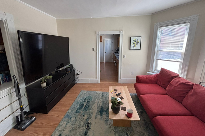 Living room - Union Sq, 3b 2b. Bedroom takeover starting April. Apartments