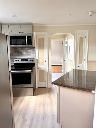 kitchen - one bedroom just over East Side line in Oak Hill Pawtucket heat and hot water inc Apartments