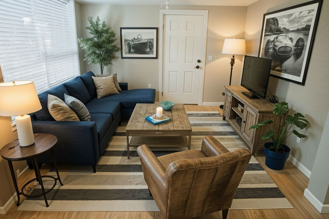 Living room - Brick House Villas