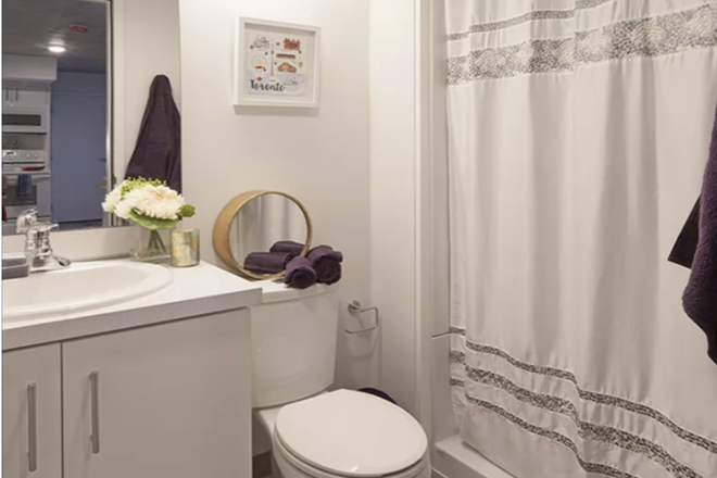 Bathroom - Private Furnished Room in 4-Bed, 2-Bath CampusOne Residence (Female Student Only)