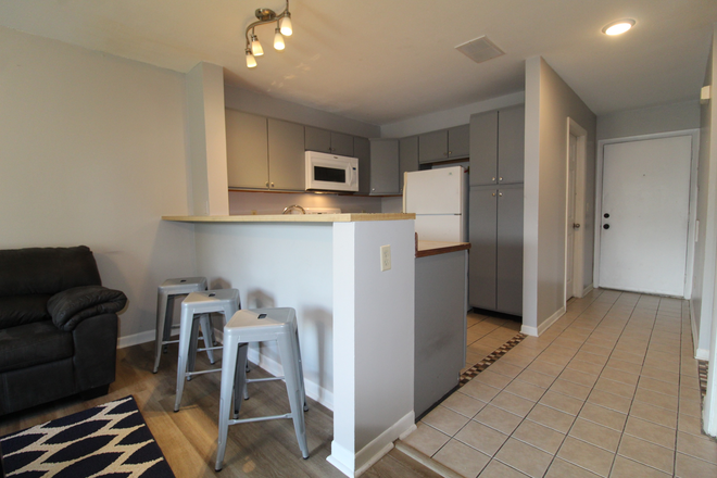 Living area - Looking for the perfect place to live near JMU? We've got you covered!  2 bed- 2bath condo