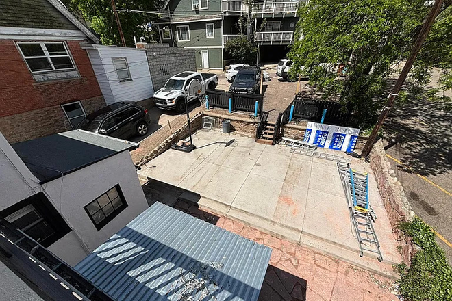 Back of the house - Prime house location on the hill; close to campus