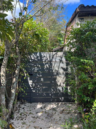 Gated front enterance - Zen Loft in Downtown Coral Gables | Walkable | All Utilities Included