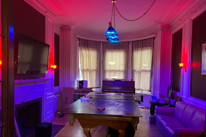 Pool Room - Nu Delta Fraternity