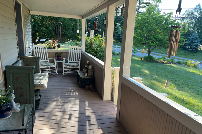 Front Porch - Private Home with Beautiful Yard