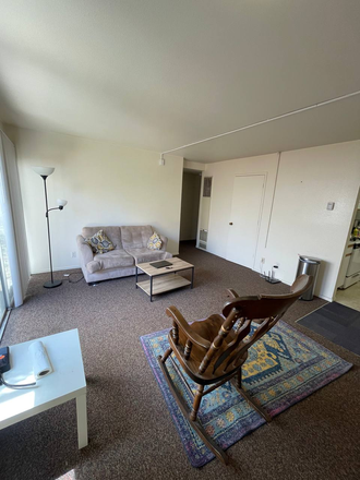 Living Room View 2 - Close to Campus Apartments