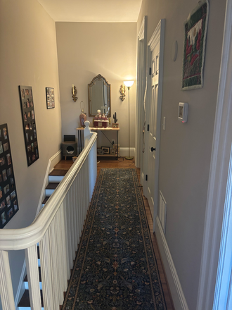 upstairs hall - 918 Cumberland townhouse