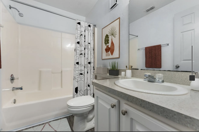 Bathroom - Museum Walk Apartments